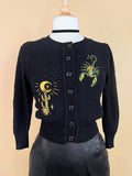 Scorpion cotton knit sweater