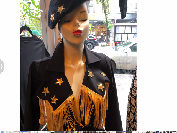 Mariann Marlowe fringe top
