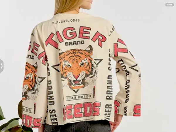 Tigeress cotton jacket