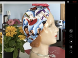 Elvis reversible head wrap