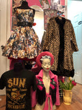 Vintage 1950s/60s Vintage leopard Coats.