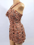 1960s Tiki Swimsuit “true vintage’