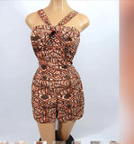 1960s Tiki Swimsuit “true vintage’